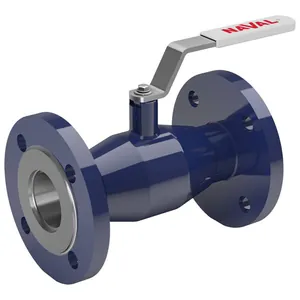 Кран шаровой  фланцевый Naval стальной  Ду15/10 Ру40